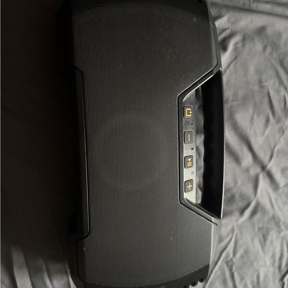 Black Portable Bluetooth Speaker